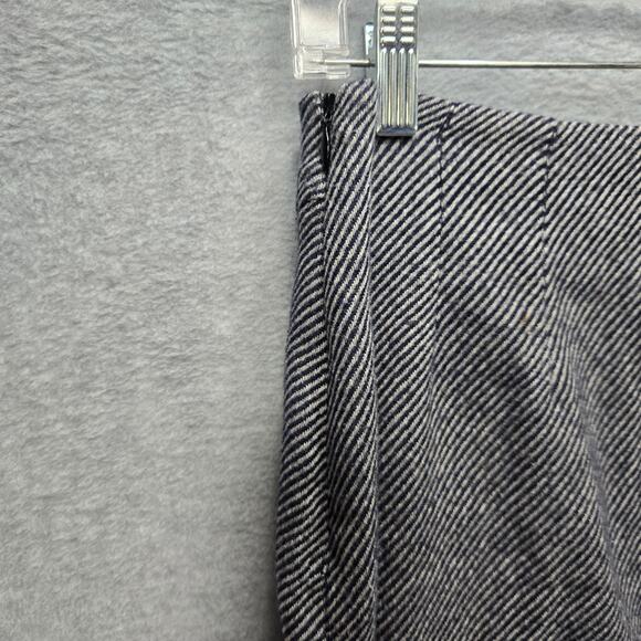 Eva Franco Anthropologie Fluttering Stripe Tweed Ruffle Skirt Size 4 - Picture 3 of 6